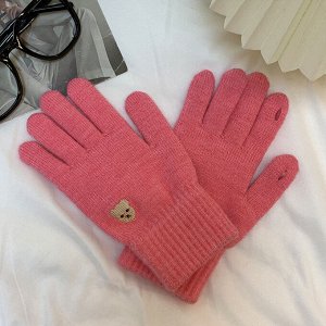 Перчатки женские, демисезонные, акрил
