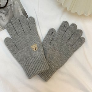 Перчатки женские, демисезонные, акрил