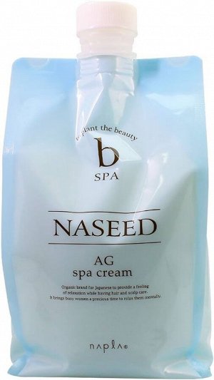 Маска для увлажнения волос Напла 1000 гр Napla Naseed AG Spa cream, Япония
