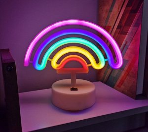 Неоновый LED светильник - Радуга