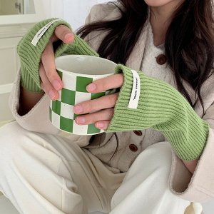 Митенки теплые, женские, перчатки