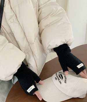 Митенки теплые, женские, перчатки
