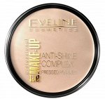 EVELINE ART. PROFESSIONAL MAKE-UP Пудра д/лица матирующая, минеральная с шелком ANTI-SHINE COMPLEX №31