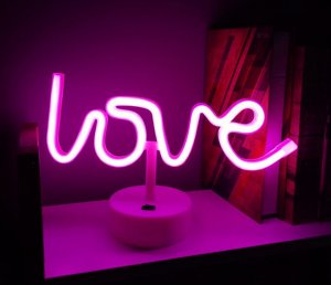 Неоновый LED светильник - Love "любовь"