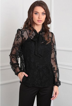 Блуза Lenata 11305 черный