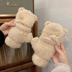 Варежки зимние, женские, для девочек, пара