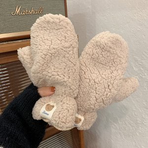 Варежки зимние, женские, для девочек, пара