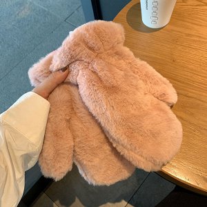 Варежки зимние, женские, для девочек, пара