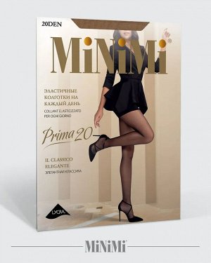MINIMI PRIMA 20 колготки женские эластичные с усиленными шортиками
