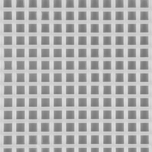Канва-основа для вышивания сумки, пластиковая, 42 x 24 см, цвет белый