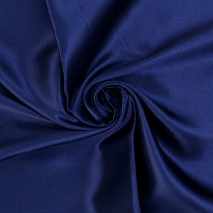 Ткань для рукоделия, лоскут сатина, тёмно-синий, 100x150 см, 100% п/э