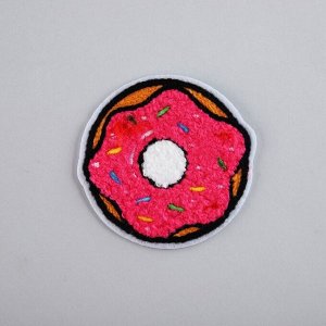 Термоаппликация "Пончик", 6,3 х 6,4  см