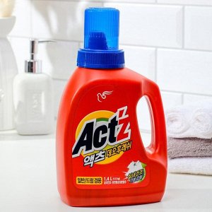 Концентрированный гель "Act’z Deofresh" для стирки белья для машин с вертикальной и горизонтальной загрузкой (для сушки при повышенной влажности) 1,4 л / 8