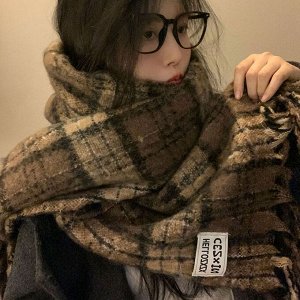 Шарф зимний теплый