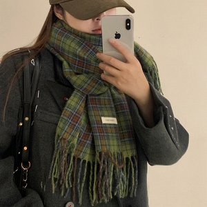 Шарф зимний теплый