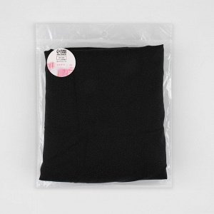 Арт Узор Дублерин эластичный клеевой, точечный, 30 г/кв.м, 1,5 x 1 м, цвет чёрный