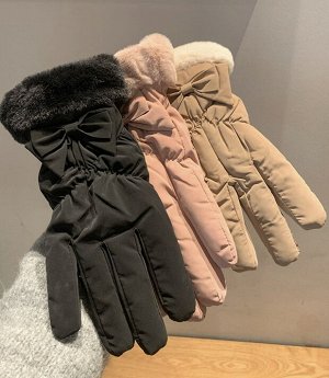 Перчатки зимние, женские, сенсорные