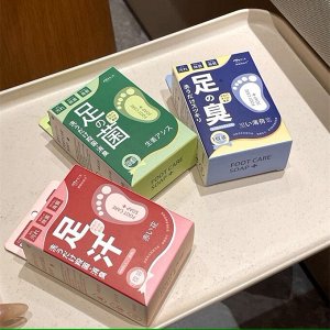 Японское антибактериальное мыло для ног против зуда и неприятного запаха