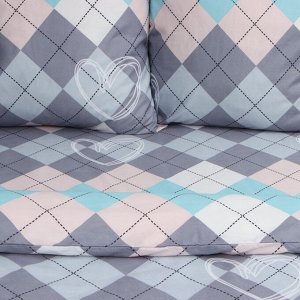 Постельное бельё 2-спальное «Экономь и Я» Geometry, полисатин
