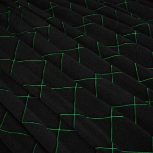 Плед с рукавами светящийся в темноте «Этель. Ромбы», 150x200 см, корал-флис 220 г/м²