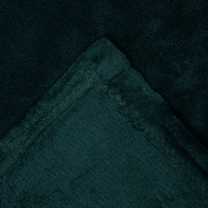 Плед с рукавами «Этель», изумрудный, 150x200 см, корал-флис 220 г/м²