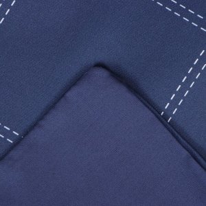 Постельное бельё Этель 2 сп Cage: dark blue, 175х215 см, 200х215 см, 50х70+3 см-2 шт, мако-сатин, 114г/м2