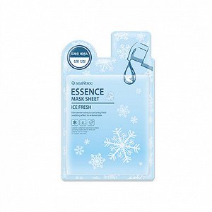 SeaNtree Маска-салфетка с гиалуроновой кислотой охлаждающая Ice Fresh Mask Sheet