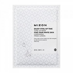 Mizon, Осветляющая маска с лимоном TONE UP MASK FIND YOUR WHITE SKIN