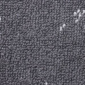 Полотенце махровое Этель "Иван" серый, 50х90см, 100% хлопок, 420гр/м2