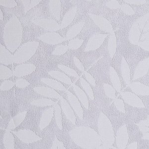 Полотенце махровое жаккардовое LoveLife Leaves 50х90 см, цвет светло-серый, 100% хл, 500 гр/м2