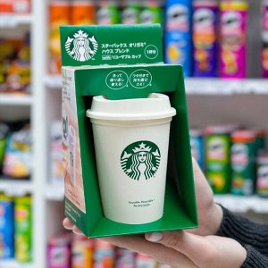 Starbucks Autumn Cup 80g - Японский Старбакс Осенний. Пластиковый стакан. Без кофе