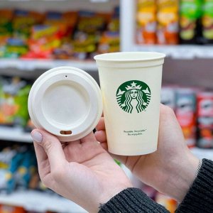 Starbucks Autumn Cup 80g - Японский Старбакс Осенний. Пластиковый стакан. Без кофе