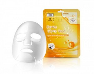 3w clinic Fresh Coenzyme Q10 Mask Sheet  маска с коэнзимом Q10.