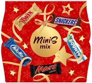 Mаrs Minis Mix New Year (105 гр) Бабочка конфеты