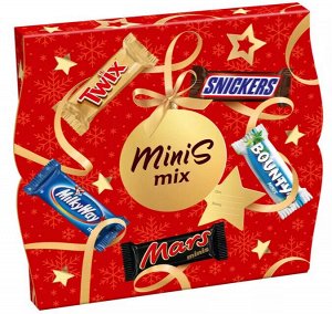 Mars Minis Mix New Year Бабочка большая конфеты (162 гр)