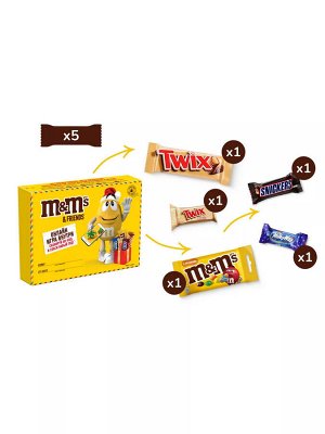 Mars M&amp;M’s &amp; Friends Маленькая посылка (150 гр)