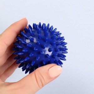 Массажный мяч, универсальный, картонная коробка, d=6.5 см, МИКС