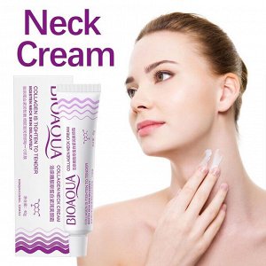 Укрепляющий и подтягивающий крем для шеи с коллагеном Bioaqua Collagen Neck Cream 40 гр