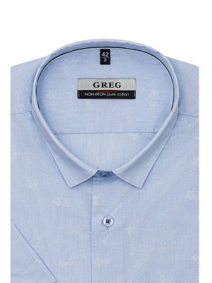 Сорочка мужская короткий рукав GREG 213/101/3510/Z/1p
