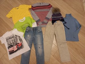 Пакет брендовой одежды Benetton 116-122 см мальчик