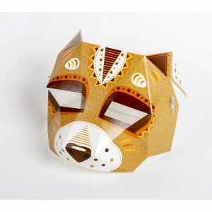 Набор для творчества. Полигональная маска. «Щенок и Кошечка»