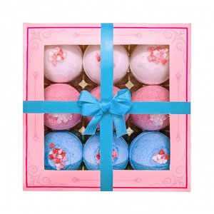 Набор бомбочек для ванн Laboratory Katrin Candy bath bar love & candy 9*40 г
