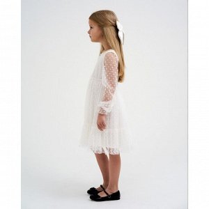 Платье для девочки KAFTAN 34 (122-128 см), белый