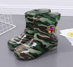 Сапоги резиновые-укороченные мужские цвет: КАМУФЛЯЖ
