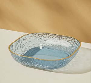 Тарелка пластиковая, многоразовая, 15 х 15 см.