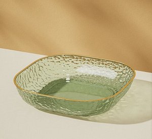 Тарелка пластиковая, многоразовая, 15 х 15 см.