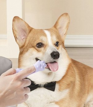Зубная щетка для домашних животных, 1 шт
