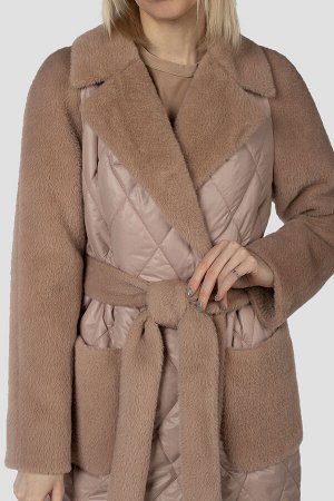 02-3229 Пальто женское утепленное (пояс)