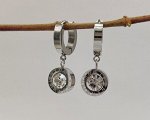 Серьги из стали