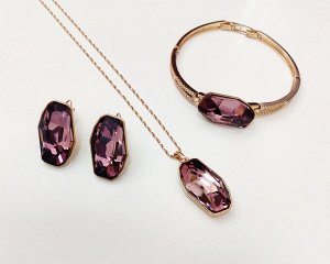 Комплект с кристаллами Swarovski